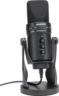 Samson G Track Pro, Professional USB Microphone with Audio Interfac