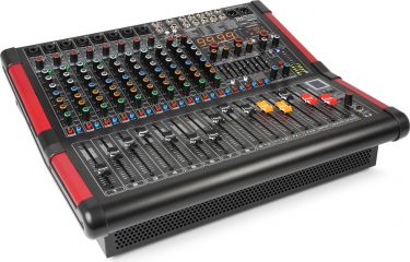 PDM-S1204A 12-Channel Stage Mixer with Amplifier