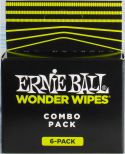 Musikinstrumenter, Ernie Ball EB-4279 Wonderwipes Multipack, Assorted Wonderwipes for