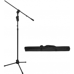 Omnitronic Set Microphone Tripod MS-3 bk + Bag TILBUD NU