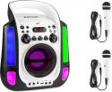 SBS30W Karaoke System with CD and 2 Microphones White SBS30W Karaoke System with CD and 2 Microphones White