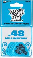 Musikinstrumenter, Ernie Ball EB-9181 EVERLAST .40mm Blue 12pk, 12-pack 0.40mm Delrin