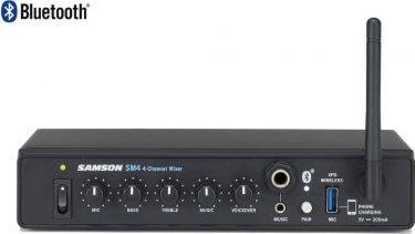 Samson SM4, Versatile 4-channel stereo mic/line mixer