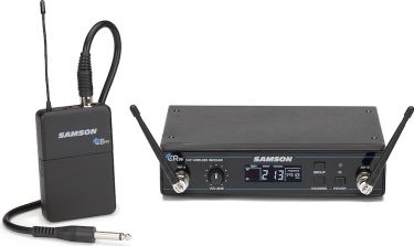 Samson Concert99 Guitar System, Frequency-Agile UHF Wireless Guitar