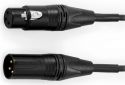 AMP PM-9/4, Professionel kabel i høj kvalitet med sorte XLR-stik fr AMP PM-9/4, Professionel kabel i høj kvalitet med sorte XLR-stik fr