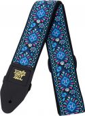 Ernie Ball EB-4097 Indigo Orchid. Guitar Strap, The world's number