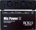 Rolls PB223, • Giver absolut ren DC phantom power til kondensatormi