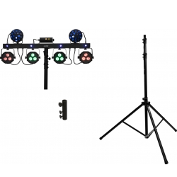 Eurolite Set LED KLS Laser Bar Next FX Light Set + M-4 Speaker System Stand