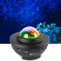Stjernehimmel Lyseffekt "SkyNight" med indbygget Bluetooth Højttaler - Super Hit