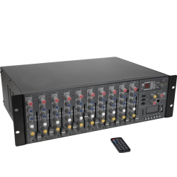 Omnitronic RM-1422FXA USB Rack Power Mixer TILBUD NU