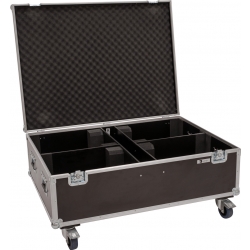 Roadinger Flightcase 4x LED THA-150F Theater Spot TILBUD NU
