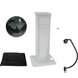 Eurolite Set Mirror ball 50cm black with Stage Stand variable + Cover black