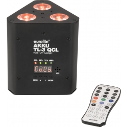 Eurolite AKKU TL-3 QCL RGB+UV Trusslight TILBUD NU