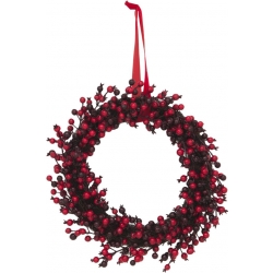 Europalms Berry wreath mixed 46cm TILBUD NU blandet krans bær