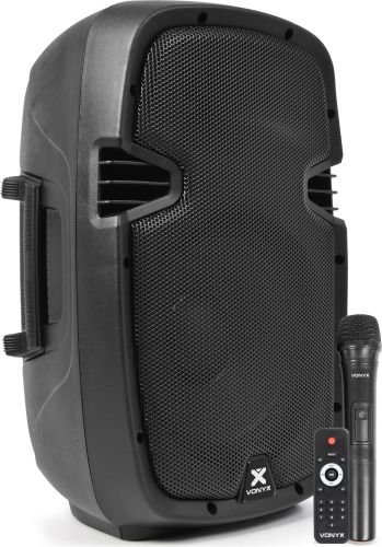 SPJ-PA910 Mobile Amplifier ABS 10" BT/UHF/USB/MP3