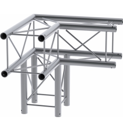 P24-C30 Deco Truss 3-vejs 90º hjørne TILBUD NU