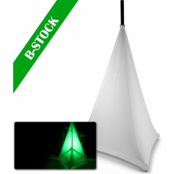 Speaker stand cover white 120cm "B-STOCK" TILBUD NU