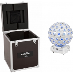 Eurolite Set LED B-40 Laser Beam Effect white + Case TILBUD NU