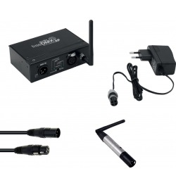 Eurolite Set freeDMX AP Wi-Fi Interface + QuickDMX Funksender + DMX Cable TILBUD