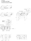 PD-FC3 DJ Mixer and 2 CD Player 8U Case 19" PD-FC3 DJ Mixer and 2 CD Player 8U Case 19"