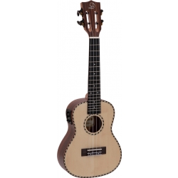 Dimavery UK-800 Concert Ukulele, spruce massive TILBUD NU