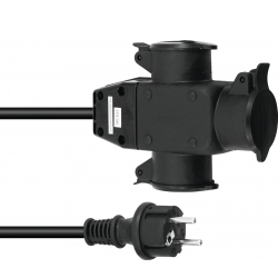 Eurolite Extension 3×1.5 3m 3-fold TILBUD NU forlængelse folde gange