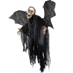 Europalms Halloween Figure bat ghost 85cm TILBUD NU flagermus spøgelse figur