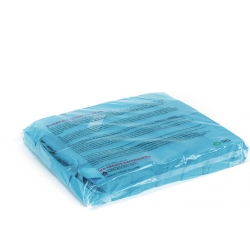 TCM FX Slowfall Confetti Rectangular 55x18mm, neon-blue, uv active, 1kg TILBUD