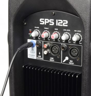 SPS122 Active Speaker Set 12" with Stands and Cable