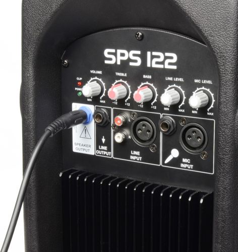 SPS122 Active Speaker Set 12" with Stands and Cable