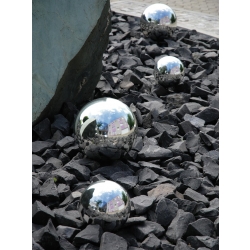 Europalms Deco Ball 30cm, silver TILBUD NU sølv bold