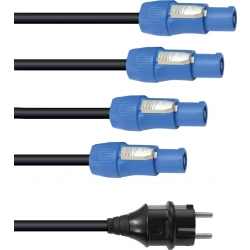 Eurolite P-Con Power Cable 1-4. 3x2.5mm² TILBUD NU