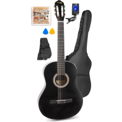 Spansk Guitar Pakke 39" - Voksen-fullsize, Akustisk (fra 12 år) Sort / Alt du sk