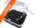 DJ Equipment, USB pladespiller m. højttaler (33 1/3, 45, 78 RPM) "C-STOCK"