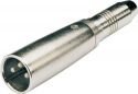 Adapter XLR-Male / 6.3 Mono-Female Adapter XLR-Male / 6.3 Mono-Female