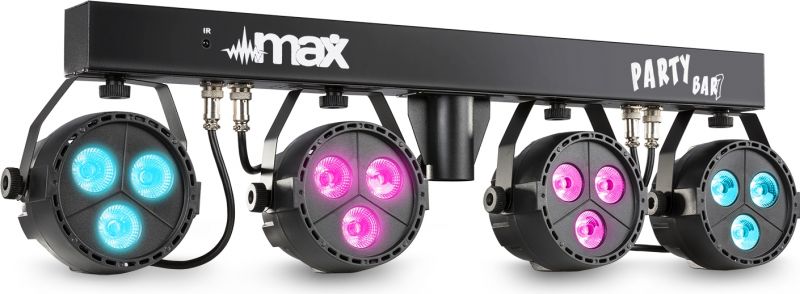 PartyBar07 Set 4x PAR Battery Powered