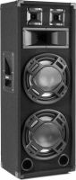 BS210 Black PA Speaker 2x 10" LED 800W
