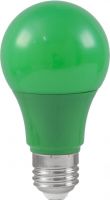 Diskolys & Lyseffekter, Omnilux LED A60 230V 3W E-27 green