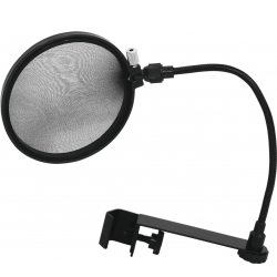 Omnitronic Microphone-Pop Filter, black TILBUD NU omnitronisk mikrofon sort
