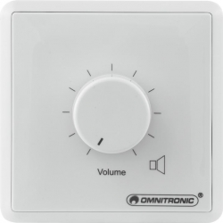 Omnitronic PA Volume Controller, 5 W mono wh TILBUD NU bind