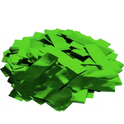 TCM FX Metallic Confetti rectangular 55x18mm, green, 1kg TILBUD NU
