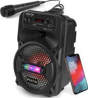 Teenage Fest og Karaoke Højttaler FPC8 med Bluetooth, 8" bas / 100W / Genopladeligt batteri