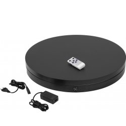 Europalms Rotary Plate 60cm up to 150kg black TILBUD NU
