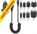 Forbrugerelektronik, Cabstone - 12/24V biladapter - USB udtag, 5V / 1200mA + Stiksortiment