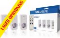 Valueline Wireless Switch Set Indoor 3 x F (CEE 7/3) White, VLWSOCKET03