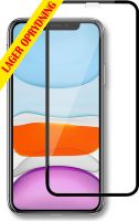 Nedis Skärmskydd av glas till Apple iPhone XR/11 | Heltäckande | Böjt 3D | Transparent/svart, SFGP20