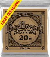 Ernie Ball EB-1820, Single .020 Wound Earthwood Phosphor Bronze str