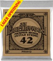 Ernie Ball EB-1842, Single .042 Wound Earthwood Phosphor Bronze str