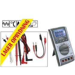 Velleman DVM1400 multimeter (temp fugtighed lyd lys) TILBUD NU midlertidig