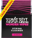 Diverse, Ernie Ball EB-4277 Wonder Wipes, String Cleaner, 6 pc, Cleaner for